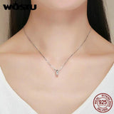 925 Sterling Silver Heart & Clear CZ Spacer Bead for Charm Bracelet