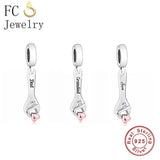 925 Silver Pliers Bead Charm for Bracelets