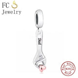 925 Silver Pliers Bead Charm for Bracelets