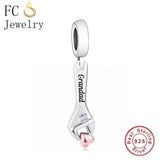 925 Silver Pliers Bead Charm for Bracelets