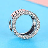 925 Sterling Silver Zircon Bead for Bracelets DIY Jewelry