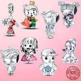 Kids Charm Bracelet DIY 925 Silver Beads