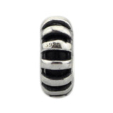 925 Silver Stripes Spacer Stopper Beads for European Bracelet