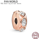 925 Silver Crown Charm Clip for Women's Bracelet Jewelry