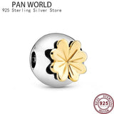 925 Silver Crown Charm Clip for Women's Bracelet Jewelry