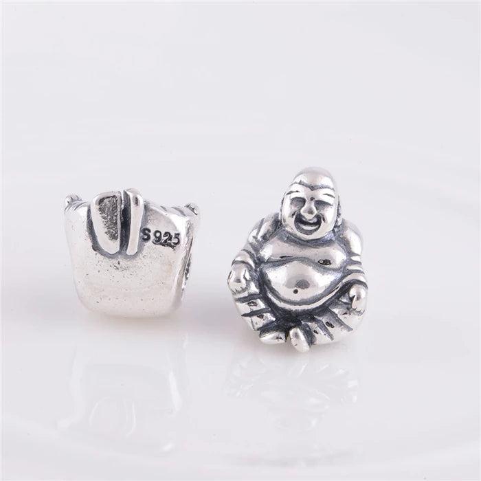 925 Silver Love Camera Buddha Bride Groom Car Charm