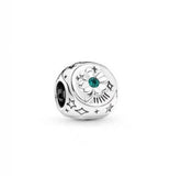 925 Sterling Silver Heart Padlock Charm Bracelet
