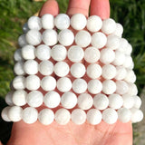 6mm 8mm10mm Moonstone Beads Round Loose Stone Beads DIY Jewelry Making 15Inch