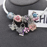 925 Silver Chinese Heart Charms for Jewelry Making