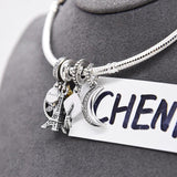 925 Silver Chinese Heart Charms for Jewelry Making