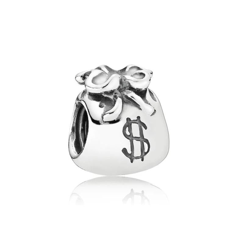 16 Heart Charms 925 Sterling Silver Chinese Charms for Jewelry Making