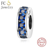 925 Silver Austrian Spacer Charm Beads for Women