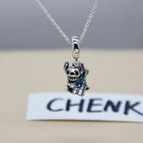 925 Silver Charm Bracelet Pendant with Logo