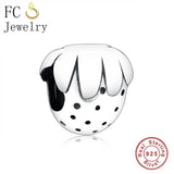 925 Silver Boy Girl Son Daughter Stone Pendant Bead for Charm Bracelet
