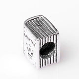 Sterling Silver Fairy Tale Book Charm Bead