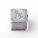 Sterling Silver Fairy Tale Book Charm Bead