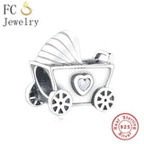 925 Silver Baby Troll Carriage Bead for Bracelet
