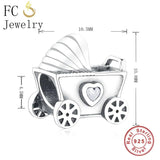 925 Silver Baby Troll Carriage Bead for Bracelet