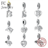 925 Silver Birthday Charm Bracelet for Women