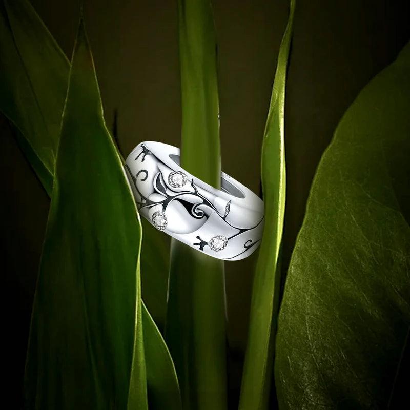 925 Silver Filigree Tree Leaves Spacer Beads for Bracelet