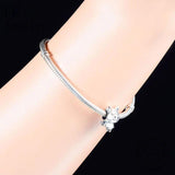 Real 925 Silver Pippo Flying Pig Bead for Charm Bracelet