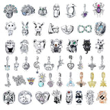 925 Sterling Silver Animal Beads Charms Pendant for Bracelets