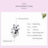 925 Sterling Silver Animal Beads Charms Pendant for Bracelets
