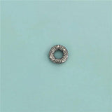 925 Sterling Silver Auspicious Clouds Separator Beads Jewelry