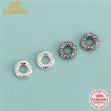 925 Sterling Silver Auspicious Clouds Separator Beads Jewelry