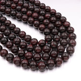 Red Garnet Round Beads for DIY Jewelry Making