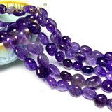 Amethyst 8-10mm Irregular Stone Beads for Jewelry Making