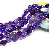 Amethyst 8-10mm Irregular Stone Beads for Jewelry Making