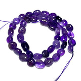 Amethyst 8-10mm Irregular Stone Beads for Jewelry Making