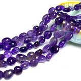Amethyst 8-10mm Irregular Stone Beads for Jewelry Making