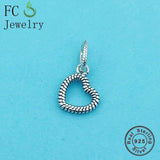 925 Silver Love Heart Charm for Bracelets