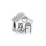 16 925 Sterling Silver Chinese Heart Charms for Jewelry Making