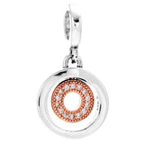 Heart Globe Bestie Bot Cup Of Tea Pendant 925 Sterling S