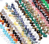 Turquoise Quartz Agate Opal Water Drop Spacer Bead 10*12mm 32pc/lot