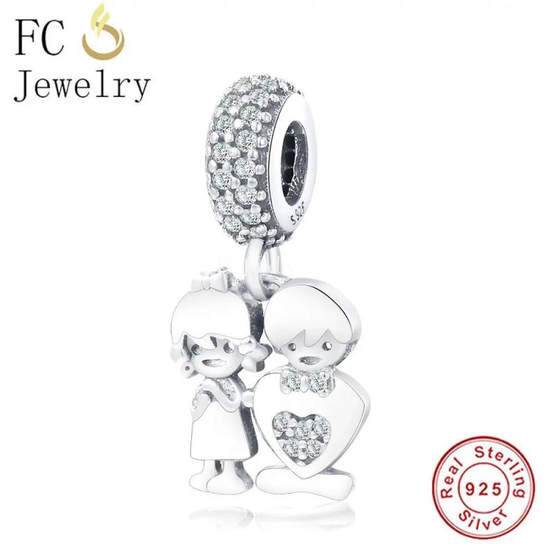 925 Silver Pan Charms Bracelet Bead for Women Berloque