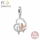 925 Silver Pan Charms Bracelet Bead for Women Berloque