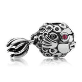 Sterling Silver Ocean Animal Charm Fit Europe Bracelet