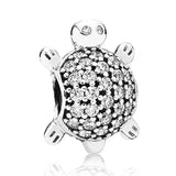 Sterling Silver Ocean Animal Charm Fit Europe Bracelet