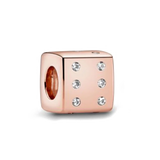Sterling Silver Security Charm Clasp with Logo