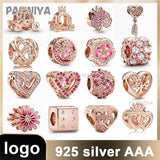 Sterling Silver Security Charm Clasp with Logo
