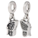 925 Sterling Silver Butterfly Bumblebee Charm Bead