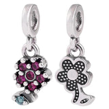 925 Sterling Silver Butterfly Bumblebee Charm Bead