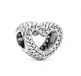 Autumn Snake Charm Beads for Jewelry Making