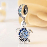 925 Silver Turtle Charm for Bracelet & Necklace - Birthday Gift