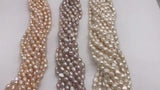 Baroque Shape Big Size Natural Freshwater Pearl AA 9-10mm Loose Fresh Water Pea