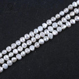 Baroque Shape Big Size Natural Freshwater Pearl AA 9-10mm Loose Fresh Water Pea